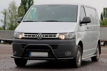 Volkswagen T5 2010-2015 Bull Bar WT007ST Black (Stainless Steel) photo 2