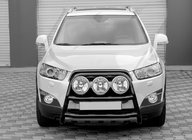 Chevrolet Trax 2012-2023 Front Bar WT018 Black (Stainless Steel) photo 1
