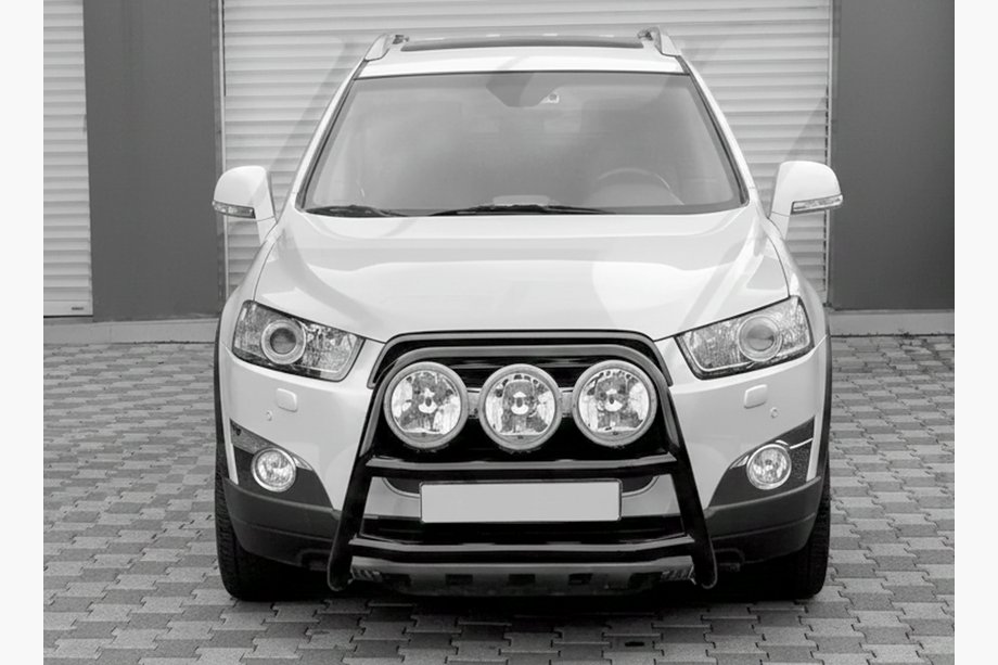 Chevrolet Trax 2012-2023 Front Bar WT018 Black (Stainless Steel) Image