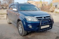 Toyota Fortuner 2006-2015 Bull Bar F12-11 Black (Stainless Steel) photo 2