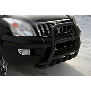 High Bull Bar Black (Stainless Steel) Toyota Land Cruiser Prado 120 2002-2009