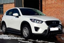 Mazda CX-5 2012-2017 Front Bar WT021 Black (Stainless Steel) photo 1