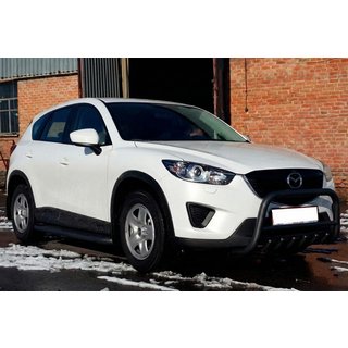 Front Bar WT021 Black (Stainless Steel) Mazda CX-5 2012-2017 photo 1