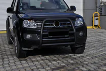 Volkswagen Amarok 2010-2022 Bull Bar VL001 Black (Stainless Steel) photo 3