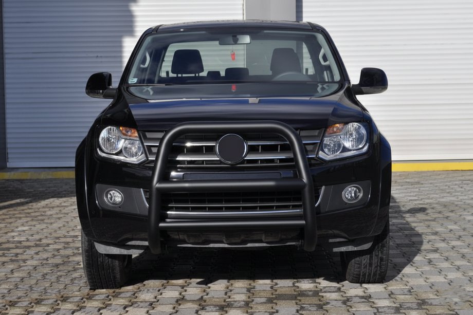 Volkswagen Amarok 2010-2022 Bull Bar VL001 Black (Stainless Steel) Photo 1
