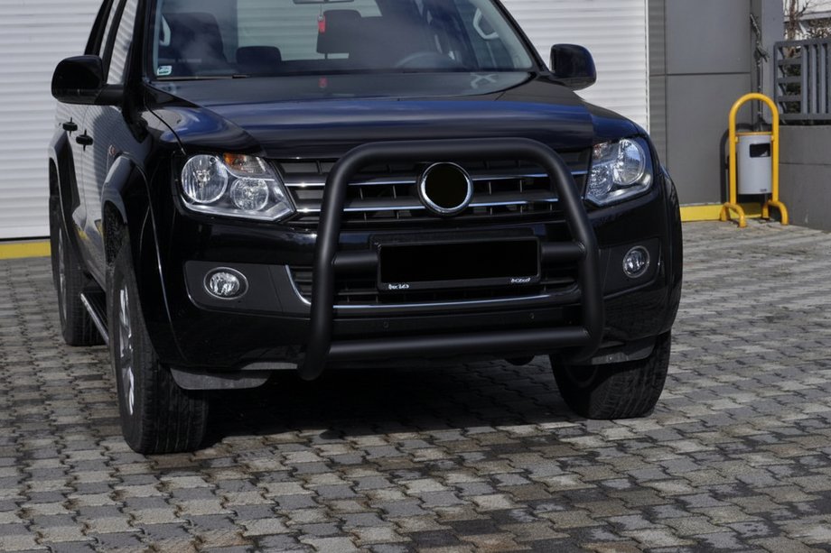 Volkswagen Amarok 2010-2022 Bull Bar VL001 Black (Stainless Steel) Photo 3