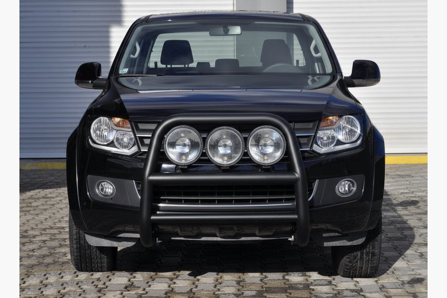 Volkswagen Amarok 2010-2022 Bull Bar VL001 Black (Stainless Steel) Photo 2
