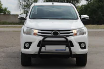 Toyota Hilux 2015- Front Bar WT023 Black (Stainless Steel) photo 1