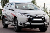Mitsubishi Pajero Sport 2015- Bull Bar WT008 Black (Stainless Steel) photo 3