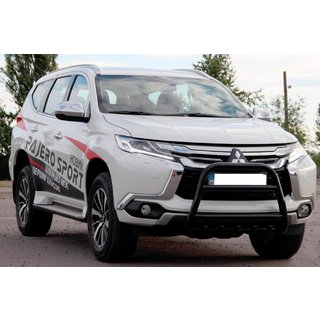 Bull Bar WT008 Black (Stainless Steel) Mitsubishi Pajero Sport 2015- photo 3