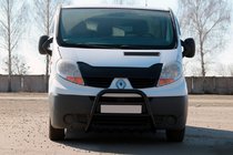 Renault Trafic 2001–2015 Bull Bar QT-Spec Black (Stainless Steel) photo 1