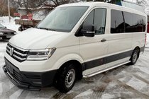 Volkswagen Crafter 2016- Front Bar ST085 Black (Stainless Steel) photo 1