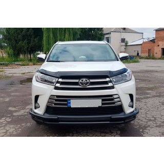 Bull Bar ST-Special Black (Stainless Steel) Toyota Highlander 2013-2019