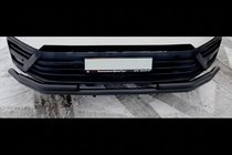 Volkswagen Crafter 2006-2016 Front Bumper Guard ST008 Black (Stainless Steel) photo 1