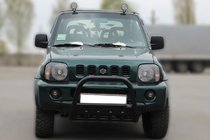 Suzuki Jimny 1998-2018 Bull Bar F2-01 Black (Stainless Steel) photo 1
