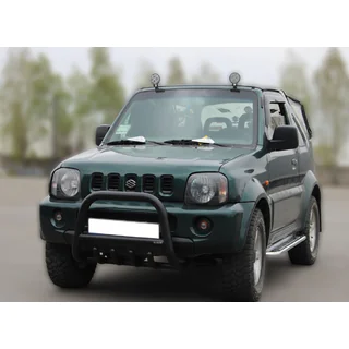 Bull Bar F2-01 Black (Stainless Steel) Suzuki Jimny 1998-2018 photo 3