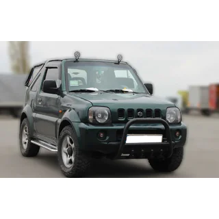 Bull Bar F2-01 Black (Stainless Steel) Suzuki Jimny 1998-2018 photo 2