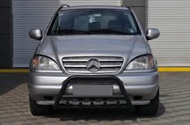 Mercedes ML W163 1997-2005 Black Bull Bar (Stainless Steel) photo 4