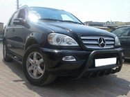 Mercedes ML W163 1997-2005 Black Bull Bar (Stainless Steel) photo 1