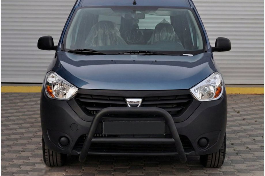 Dacia Dokker 2013-2022 Bull Bar WT006 Black (Stainless Steel) Image