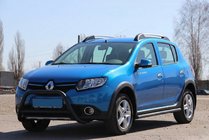 Renault Sandero 2013-2022 Front Bar WT006 Black (Stainless Steel) photo 6