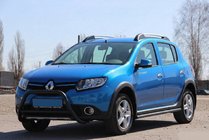 Renault Sandero 2013-2022 Front Bar WT006 Black (Stainless Steel) photo 4