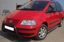 Volkswagen Sharan 1995-2010 Bull Bar WT005 Black (Stainless Steel) photo 1