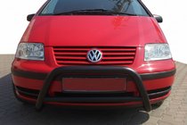 Volkswagen Sharan 1995-2010 Bull Bar WT005 Black (Stainless Steel) photo 3