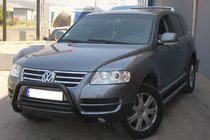 Volkswagen Touareg 2002–2010 Bull Bar WT005 Colt Black (Stainless Steel) photo 6