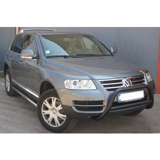 Bull Bar WT005 Colt Black (Stainless Steel) Volkswagen Touareg 2002–2010 photo 1