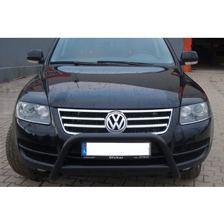 Bull Bar WT005 Colt Black (Stainless Steel) Volkswagen Touareg 2002–2010 photo 3