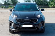 Kia Sportage 2015-2021 Bull Bar WT006 Black (Stainless Steel) photo 1