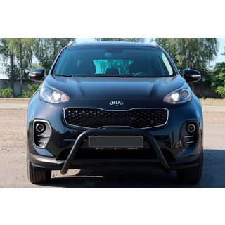 Bull Bar WT006 Black (Stainless Steel) Kia Sportage 2015-2021 photo 4
