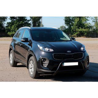 Bull Bar WT006 Black (Stainless Steel) Kia Sportage 2015-2021 photo 2