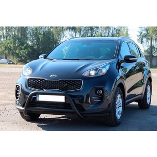 Bull Bar WT006 Black (Stainless Steel) Kia Sportage 2015-2021 photo 3