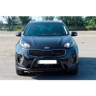 Bull Bar WT006 Black (Stainless Steel) Kia Sportage 2015-2021 photo 1