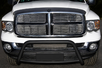 Dodge RAM (DR/DH/D1/DC/DM) 2002–2009 Front Bar WT005 Black (Stainless Steel) photo 1