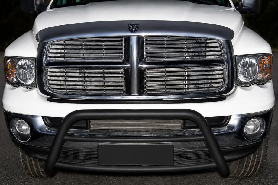 Dodge RAM (DR/DH/D1/DC/DM) 2002–2009 Front Bar WT005 Black (Stainless Steel) Image