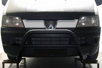 Peugeot Boxer 1994-2006 Bull Bar WT005 Black (Stainless Steel) photo 1