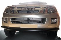 Isuzu D-Max 2011-2019 Front Bumper Guard ST014 Black (Stainless Steel) photo 1