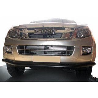 Front Bumper Guard ST014 Black (Stainless Steel)