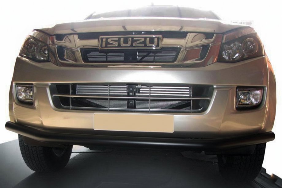 Isuzu D-Max 2011-2019 Front Bumper Guard ST014 Black (Stainless Steel) Image