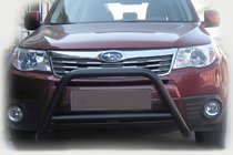 Subaru Forester 2008-2013 Bull Bar WT005 Black (Stainless Steel) photo 1