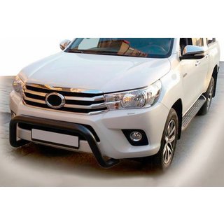 Front Bumper Guard WT009 Black (Stainless Steel)