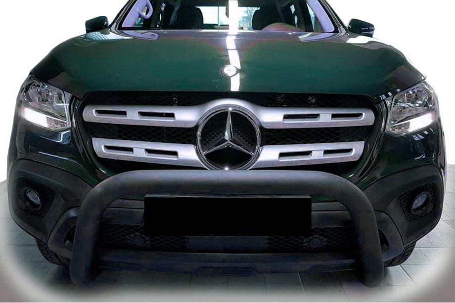 Mercedes X class 2017-2020 Front Bar WT005 Black (stainless steel, 60mm) Image