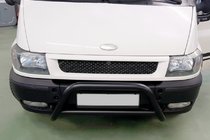 Ford Transit 2000–2014 Bull Bar WT006 Black (Stainless Steel) photo 1