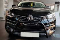 Renault Kadjar 2015-2022 Black Bull Bar (Stainless Steel) photo 2