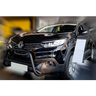 Black Bull Bar (Stainless Steel) Renault Kadjar 2015-2022 photo 3
