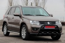 Suzuki Grand Vitara 2005-2017 Bull Bar ST-WT-15 Black (Stainless Steel) photo 1