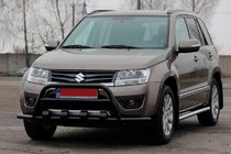 Suzuki Grand Vitara 2005-2017 Bull Bar ST-WT-15 Black (Stainless Steel) photo 3